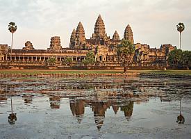 Blick auf das Angkor Wat