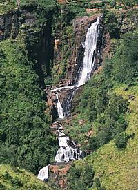 «Cascade Devon» au massif central de Ceylon
