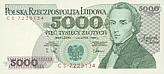 Pol-5000-Zlotych-V-1988