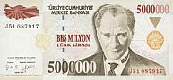 Tue-5000000-Lirasi-V-1997