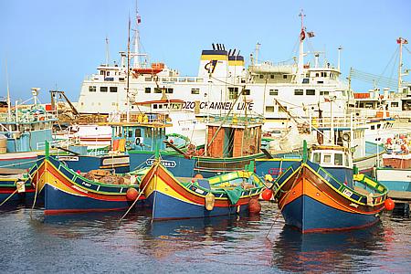 Im Hafen von Gozo / Malta (1999)