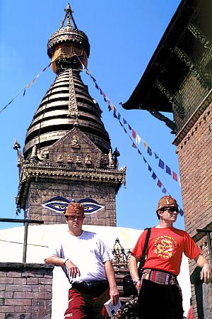 Stupa von Bodnath / Kathmandu / Nepal (1994)