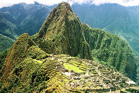 Blick über Machu Picchu / Peru (1996)