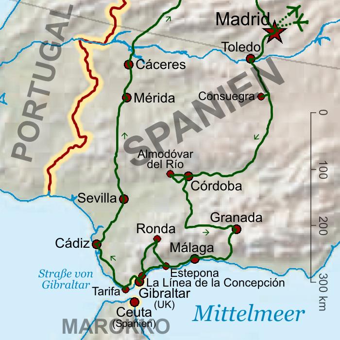 Reiseroute
