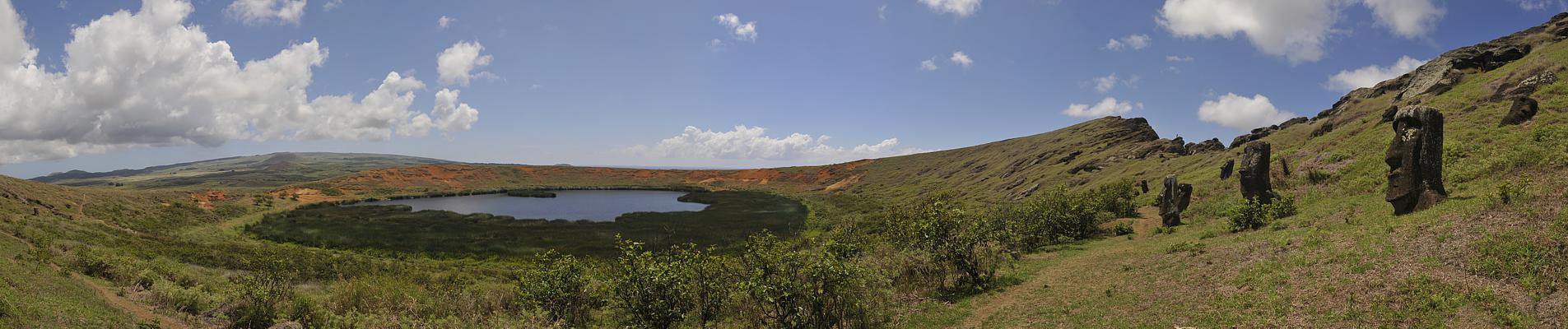 Rano Raraku - panorama